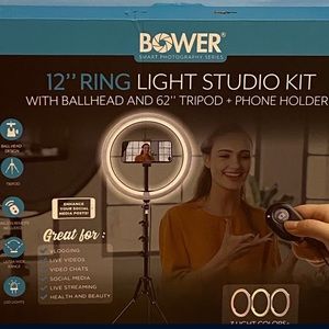 12” BROWER RING LIGHT STUDIO KIT